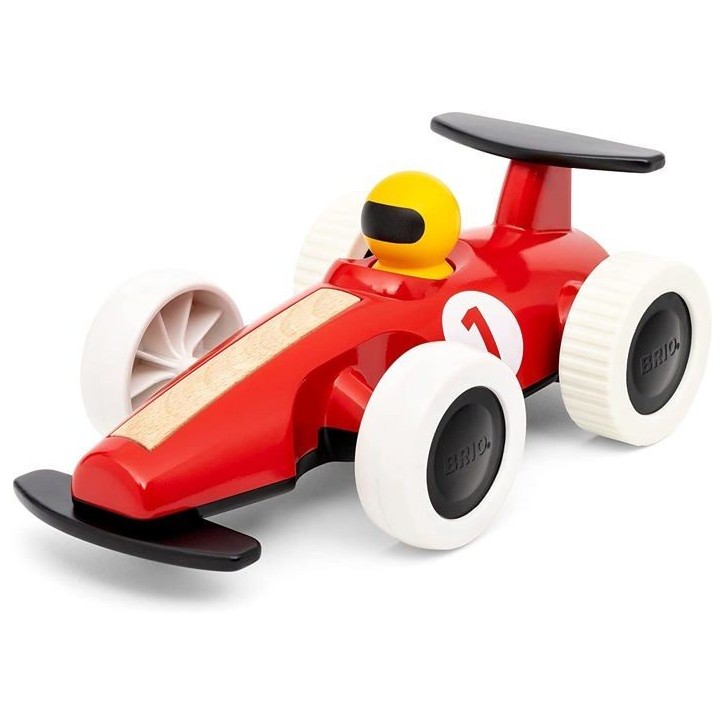 Grande voiture de course a rétrofriction - Jouet d'éveil premier age -7312350303087 - Brio World Grande voiture de course a rétrofriction - Jouet d'éveil premier age -7312350303087 - Brio World