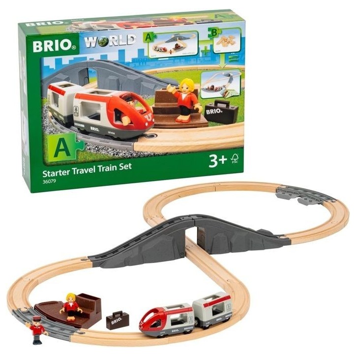 BRIO Circuit en 8 voyageurs - Pack A-7312350360790-A partir de 3 ans BRIO Circuit en 8 voyageurs - Pack A-7312350360790-A partir de 3 ans
