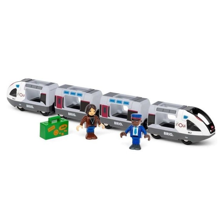 Train TGV INOUI SNCF - BRIO - Circuit en bois - des 3 ans - 36087 Train TGV INOUI SNCF - BRIO - Circuit en bois - des 3 ans - 36087