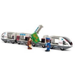 Train TGV INOUI SNCF - BRIO - Circuit en bois - des 3 ans - 36087