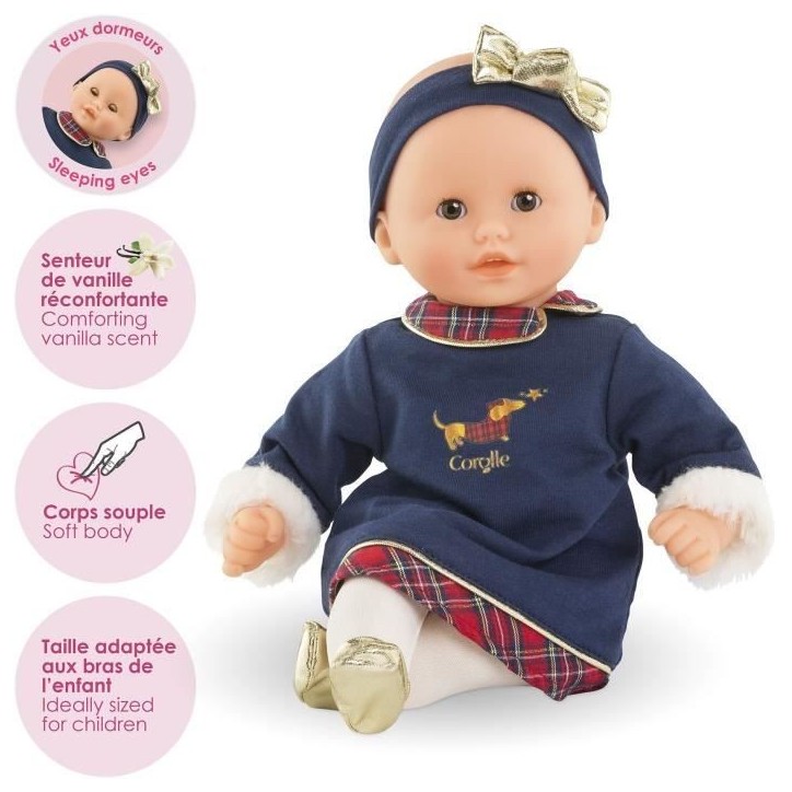 Poupon - COROLLE - Bébé Calin Margaux - Corolle en fetes