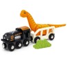 Circuit Dinosaure - Coffret Complet 12 pieces - Action de Jeu sans Pil