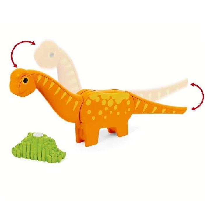 Circuit Dinosaure - Coffret Complet 12 pieces - Action de Jeu sans Pile - Dinosaure Inclus - Circuit de Train en Bois - BRIO Wor Circuit Dinosaure - Coffret Complet 12 pieces - Action de Jeu sans Pile - Dinosaure Inclus - Circuit de Train en Bois - BRIO Wor