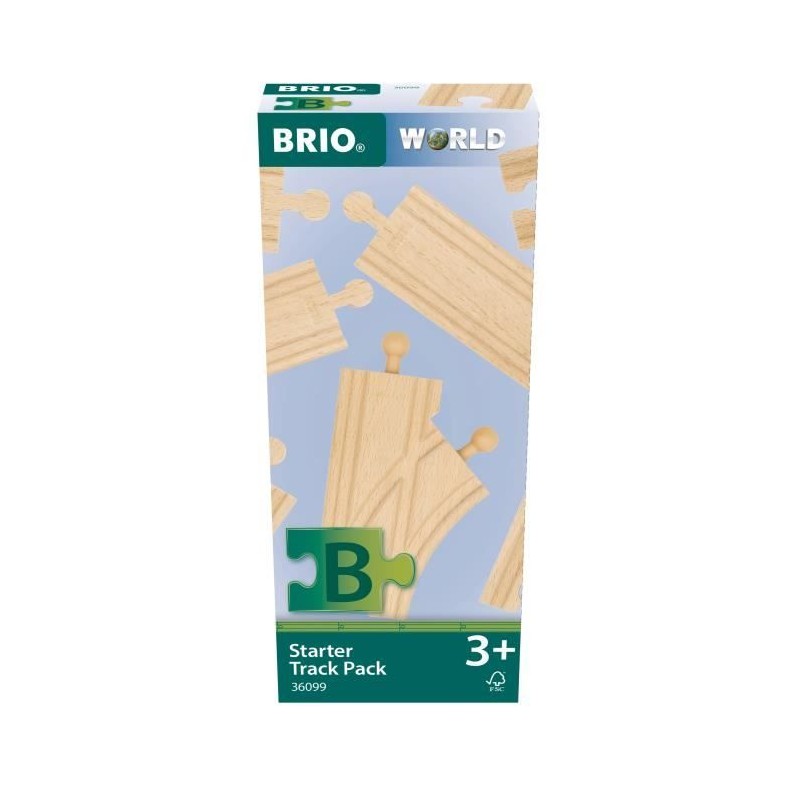 BRIO Coffret de Démarrage - 12 Rails - Pack B-7312350360998-A partir BRIO Coffret de Démarrage - 12 Rails - Pack B-7312350360998-A partir