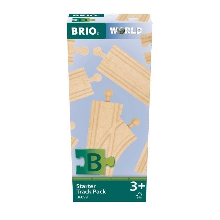 BRIO Coffret de Démarrage - 12 Rails - Pack B-7312350360998-A partir de 3 ans BRIO Coffret de Démarrage - 12 Rails - Pack B-7312350360998-A partir de 3 ans