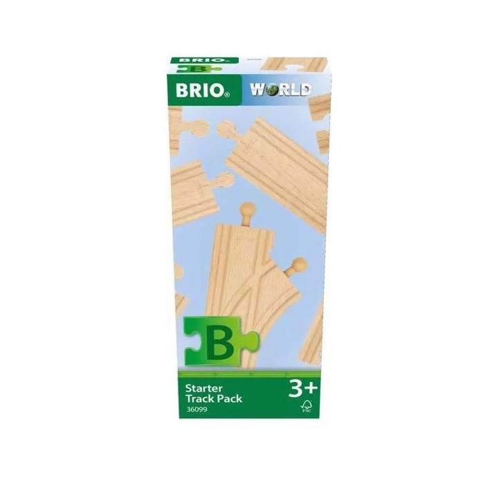 BRIO Coffret de Démarrage - 12 Rails - Pack B-7312350360998-A partir de 3 ans BRIO Coffret de Démarrage - 12 Rails - Pack B-7312350360998-A partir de 3 ans