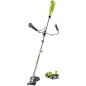 RYOBI - Débroussailleuse 18V ONE+ - guidon - Ø fil 1 x 1,6mm - lame 3 dents Tri-Arc™ 20cm + batterie 4,0 Ah & chargeur - RBC RYOBI - Débroussailleuse 18V ONE+ - guidon - Ø fil 1 x 1,6mm - lame 3 dents Tri-Arc™ 20cm + batterie 4,0 Ah & chargeur - RBC