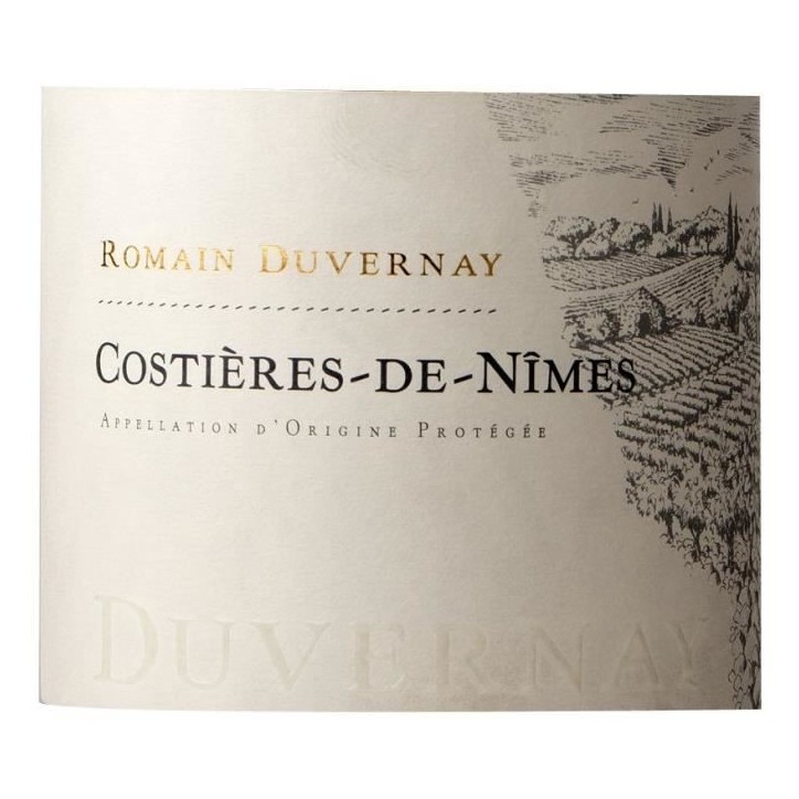 Romain Duvernay 2023 Costieres-de-Nîmes - Vin rouge de la Vallée du Rhône