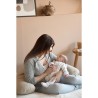 BÉABA - Big Flopsy™ - Coussin de grossesse et d'allaitement - Fleur