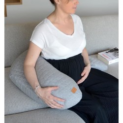 BÉABA - Big Flopsy™ - Coussin de grossesse et d'allaitement - Fleur