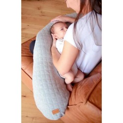 BÉABA - Big Flopsy™ - Coussin de grossesse et d'allaitement - Fleur