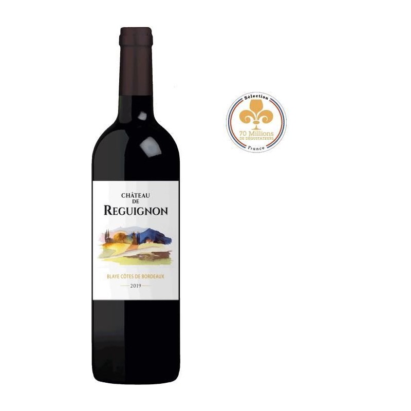 Château de Reguignon 2019 Blaye Côtes de Bordeaux - Vin rouge de Bor Château de Reguignon 2019 Blaye Côtes de Bordeaux - Vin rouge de Bor