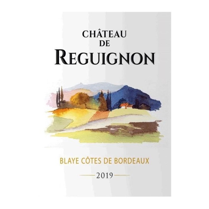 Château de Reguignon 2019 Blaye Côtes de Bordeaux - Vin rouge de Bordeaux