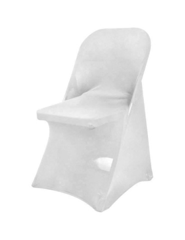 Housses de chaise blanches pour jardin - Set de 4