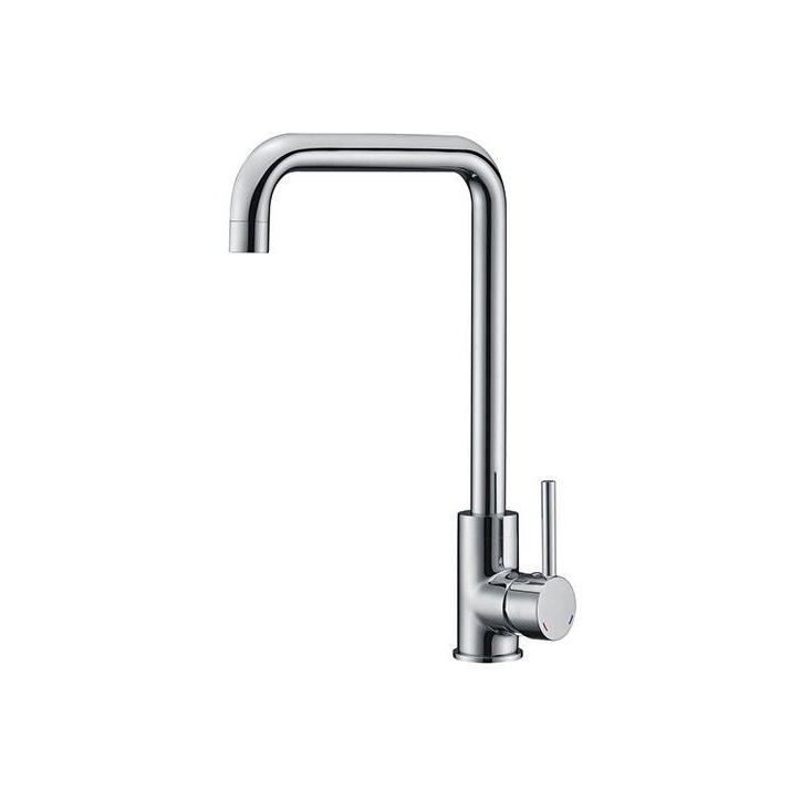 Mitigeur évier - Chromé - Bec orientable - EDOUARD ROUSSEAU - SOTO