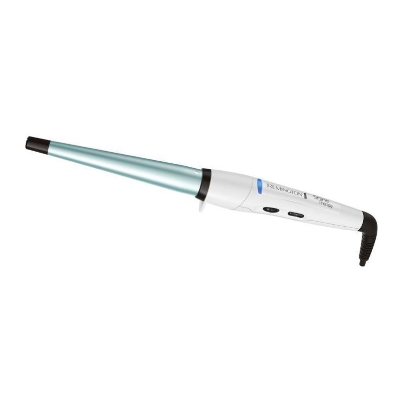 Fer a boucler conique - REMINGTON - CI53W Shine Therapy - 210° C - Ch Fer a boucler conique - REMINGTON - CI53W Shine Therapy - 210° C - Ch