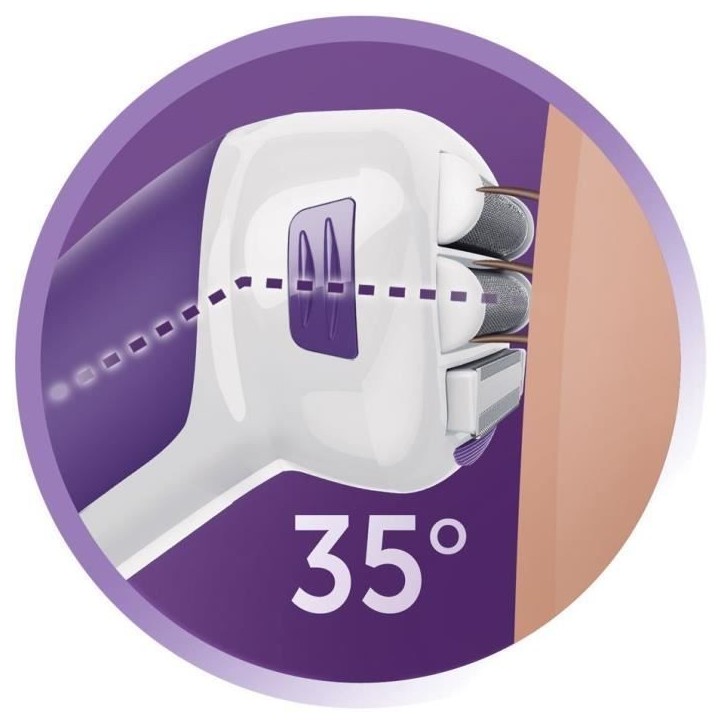Remington WDF5030 Rasoir Electrique Femme Smooth Silky Etanche Rechargeable, Bande Hydratante Huile d'Amande Remington WDF5030 Rasoir Electrique Femme Smooth Silky Etanche Rechargeable, Bande Hydratante Huile d'Amande