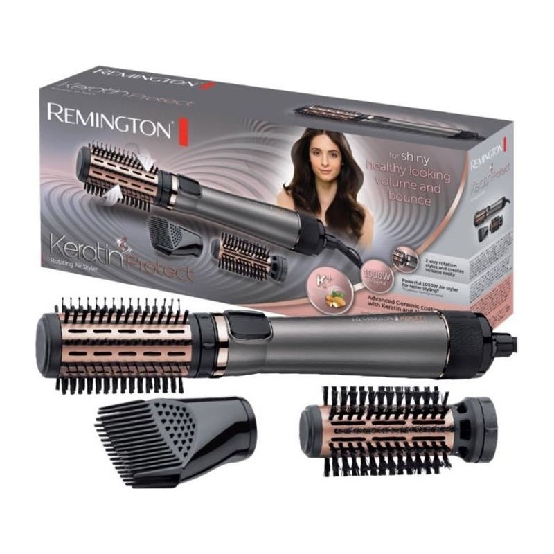 Remington AS8810 Brosse Cheveux Rotative Soufflante Chauffante Volume Remington AS8810 Brosse Cheveux Rotative Soufflante Chauffante Volume