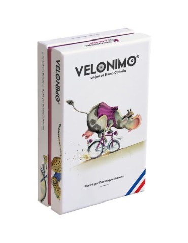 Jeu de société VELONIMO - Marque VELONIMO - Modele VELONIMO - Adulte - Blanc et multicolore - 30 min - Mixte