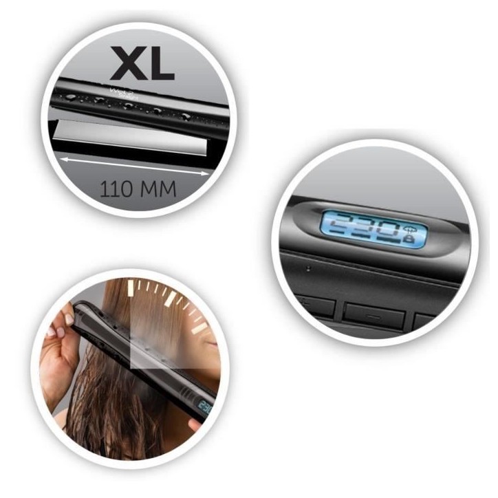 Lisseur Remington S7307 Aqualisse extreme - cheveux secs ou mouillés