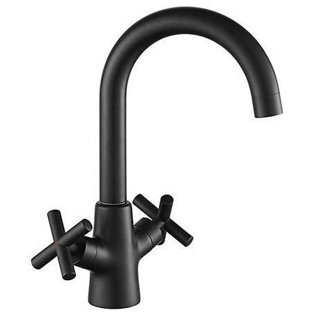 Mélangeur lavabo - EDOUARD ROUSSEAU - NANKA - Noir