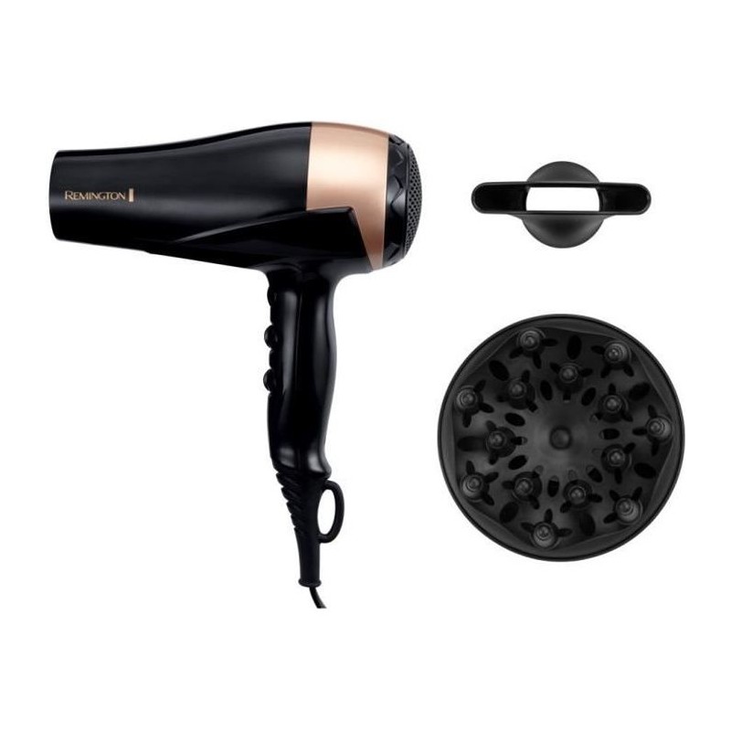 Seche-cheveux Remington D6098 - 2200W Ionique - Brillance Cheveux Natu
