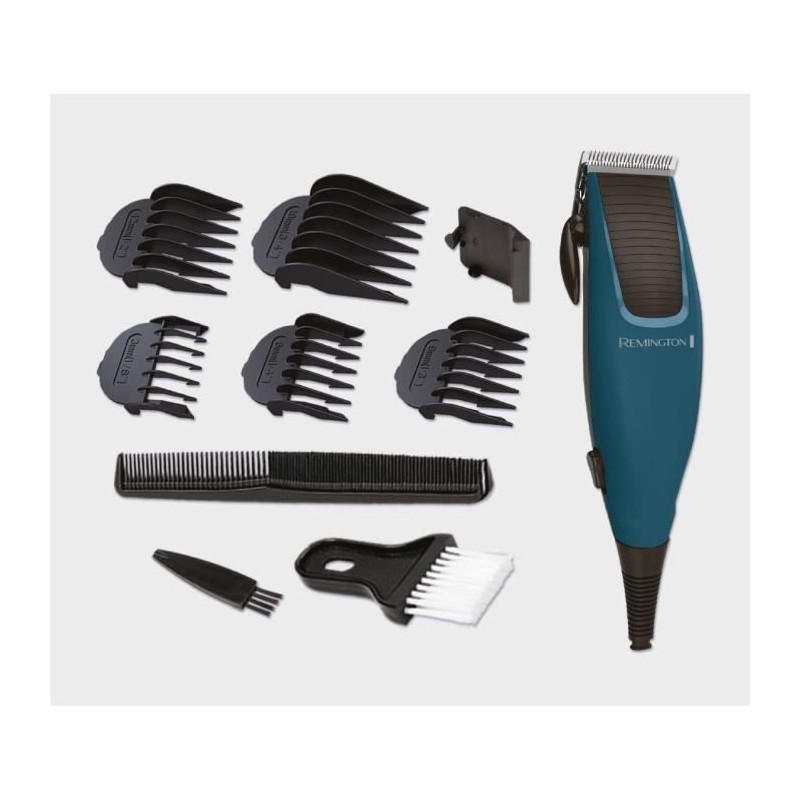 Tondeuse cheveux REMINGTON Apprentice - 10 accessoires - Lames inoxyda Tondeuse cheveux REMINGTON Apprentice - 10 accessoires - Lames inoxyda