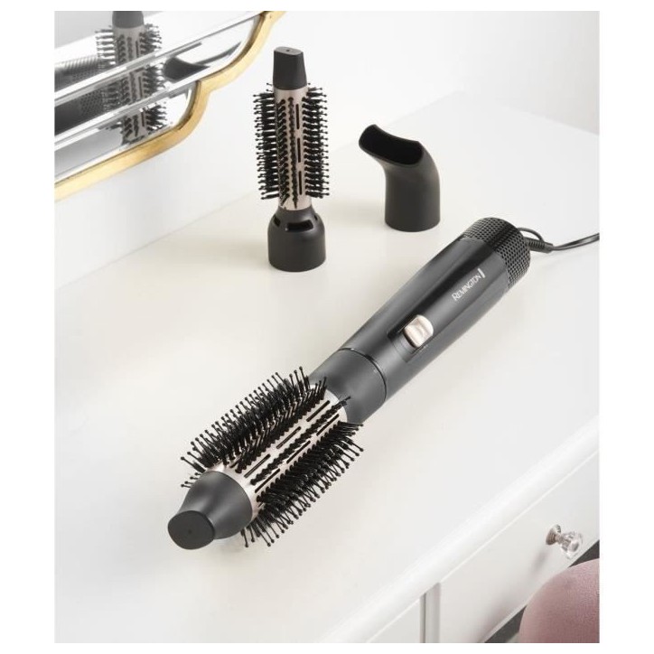 Brosse Soufflante REMINGTON AS7300 Blow D&S - 800 W - 2 vitesses - 2 températures - 3 accessoires Brosse Soufflante REMINGTON AS7300 Blow D&S - 800 W - 2 vitesses - 2 températures - 3 accessoires