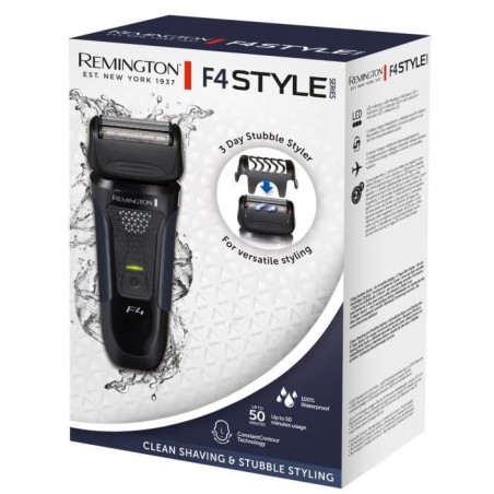 Rasoir électrique Remington Style Series F4002 rasage a sec et humide, étanche, protege-tete, ComfortTrim, Secteur/sans fil 50