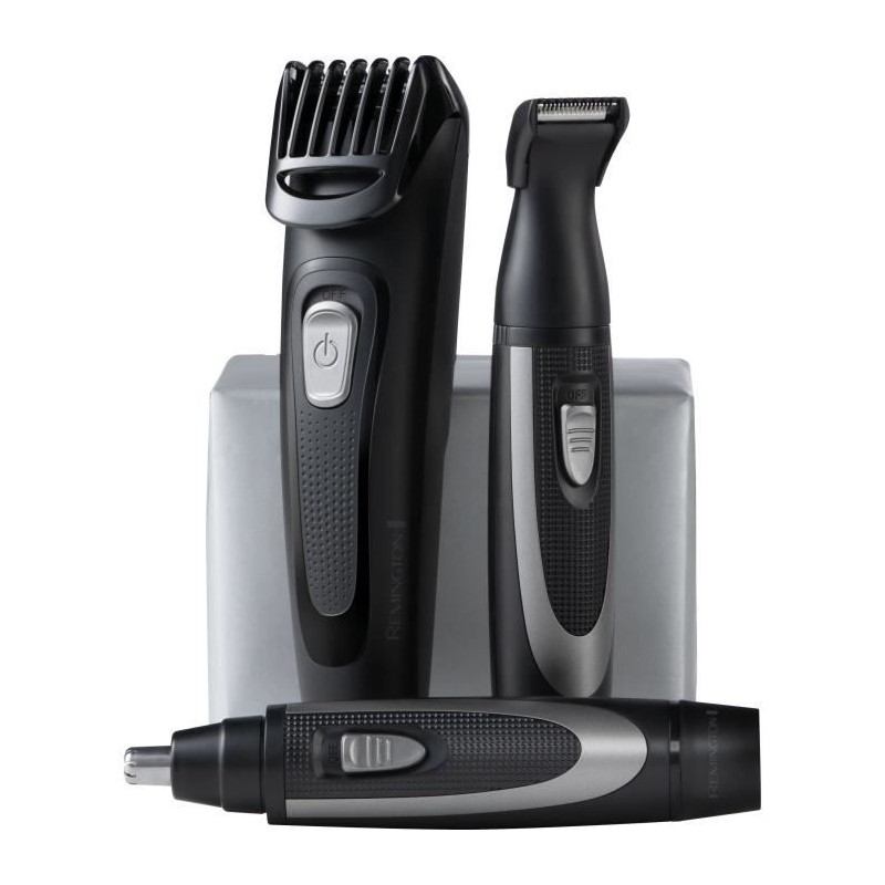 Kit pour la barbe - REMINGTON - The Works - Tondeuse auto-affûtée -