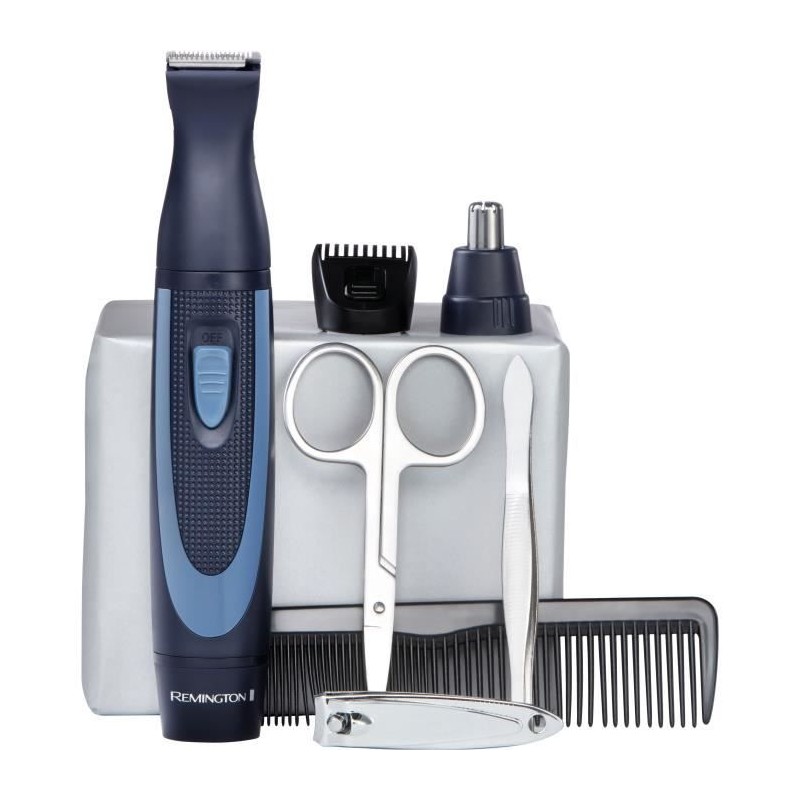 Kit de voyage - REMINGTON - NE3890 - 13 pieces - Lames inox - Accessoi Kit de voyage - REMINGTON - NE3890 - 13 pieces - Lames inox - Accessoi