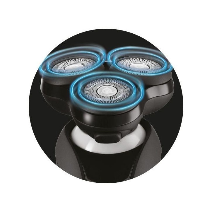 Rasoir rotatif - REMINGTON - XR1755 - Systeme hybride SynX - PivotBall - Lames flexibles - 100% étanche - Autonomie 50 min Rasoir rotatif - REMINGTON - XR1755 - Systeme hybride SynX - PivotBall - Lames flexibles - 100% étanche - Autonomie 50 min