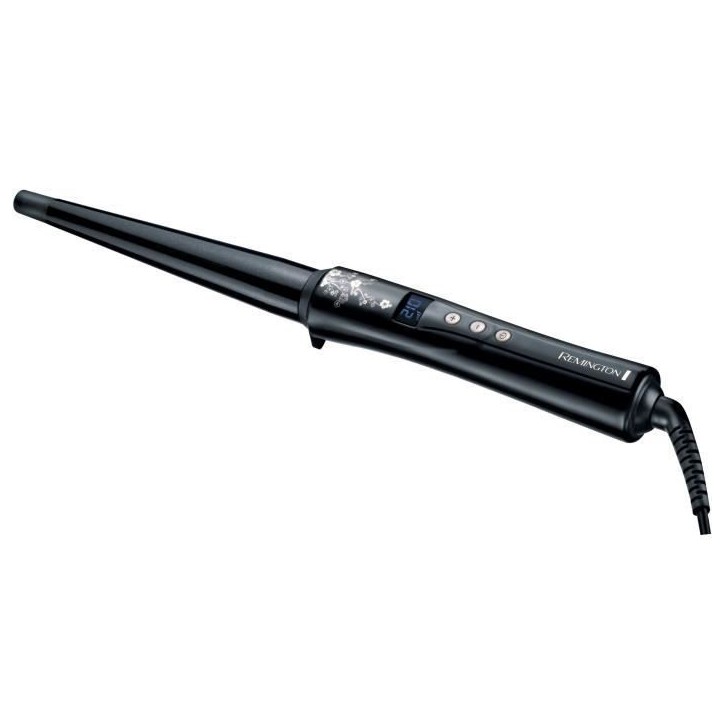 Remington CI95 Fer a Boucler, Boucleur Conique Pearl Advanced Ceramic avec Eclats de Perles, Cheveux Brillants Remington CI95 Fer a Boucler, Boucleur Conique Pearl Advanced Ceramic avec Eclats de Perles, Cheveux Brillants