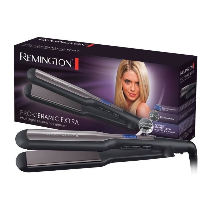 Remington S5525 Fer a Lisser, Lisseur Plaques Flottantes XL Advanced C Remington S5525 Fer a Lisser, Lisseur Plaques Flottantes XL Advanced C