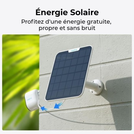 Panneau solaire - REOLINK - SR3 - 5,8 W - Blanc