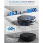 ECOVACS DEEBOT X9 PRO OMNI Robot Aspirateur Laveur - 16600Pa - Ultra-fin - Technologie BLAST - Auto-nettoyage instantané