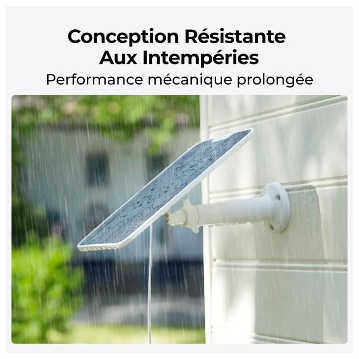 Panneau solaire - REOLINK - SR3 - 5,8 W - Blanc Panneau solaire - REOLINK - SR3 - 5,8 W - Blanc