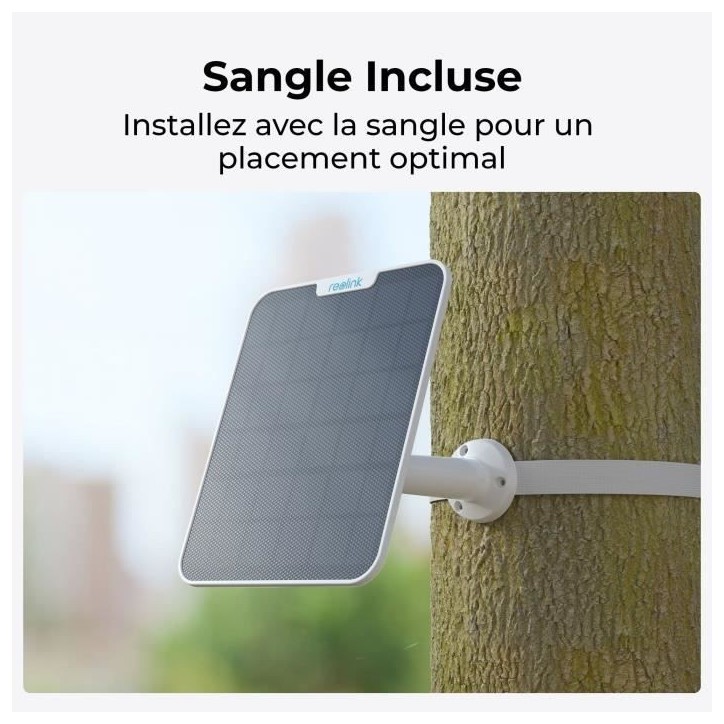 Panneau solaire - REOLINK - SR3 - 5,8 W - Blanc Panneau solaire - REOLINK - SR3 - 5,8 W - Blanc