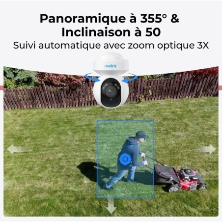 Caméra intérieure - REOLINK - E540 - Blanc
