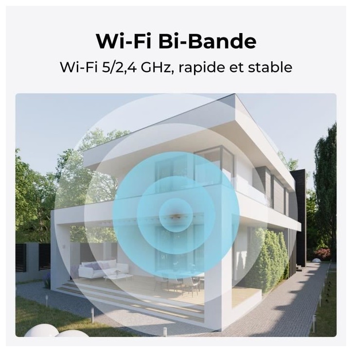 Caméra intérieure - REOLINK - E540 - Blanc Caméra intérieure - REOLINK - E540 - Blanc