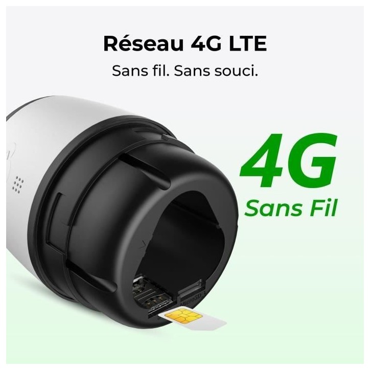 Caméra extérieure - REOLINK - G330 - Blanc
