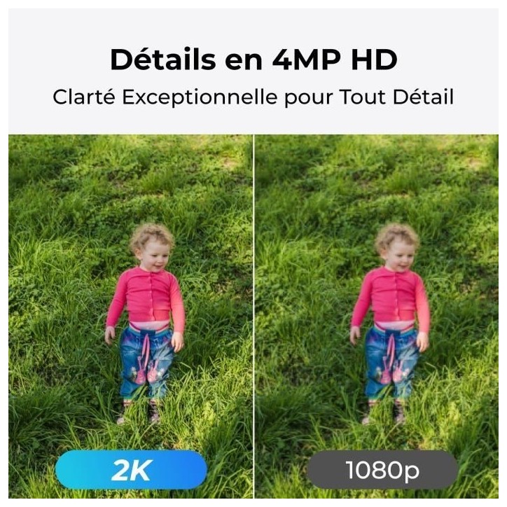 Caméra extérieure - REOLINK - G330 - Blanc