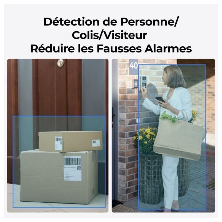 Interphone - REOLINK - D340P - Noir Interphone - REOLINK - D340P - Noir
