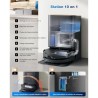 ECOVACS DEEBOT X9 PRO OMNI Robot Aspirateur Laveur - 16600Pa - Ultra-f