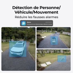 Caméra extérieure - REOLINK - W320 - Blanc