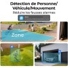 Caméra extérieure - REOLINK - B320 - Panneau solaire - Blanc