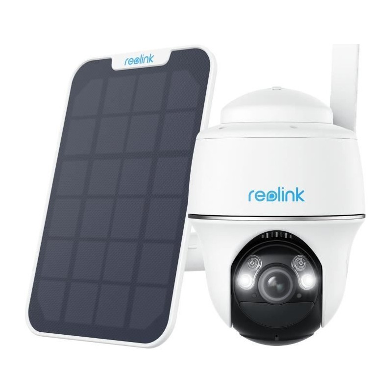 Caméra extérieure - REOLINK - G430 - Panneau solaire - Blanc Caméra extérieure - REOLINK - G430 - Panneau solaire - Blanc