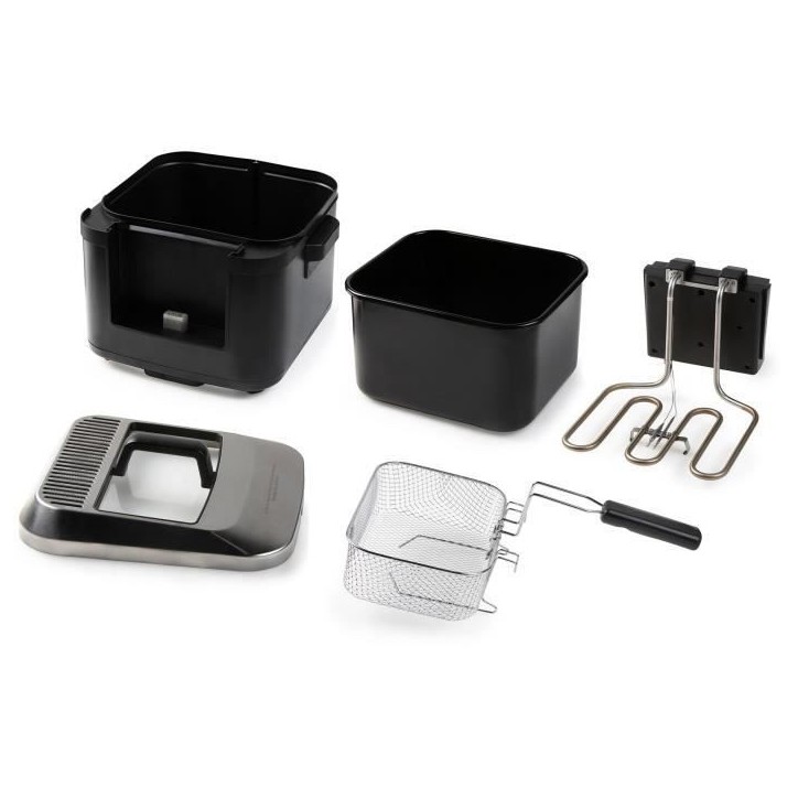 Friteuse - DOMO - DO545FR - 4L - 2000W - Température réglable 130-190°C Friteuse - DOMO - DO545FR - 4L - 2000W - Température réglable 130-190°C