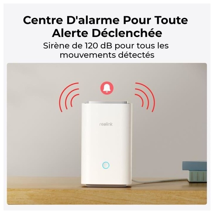Hub indoor - REOLINK - Compatible Google Home - Blanc