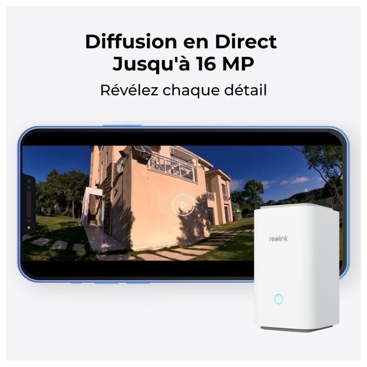 Hub indoor - REOLINK - Compatible Google Home - Blanc
